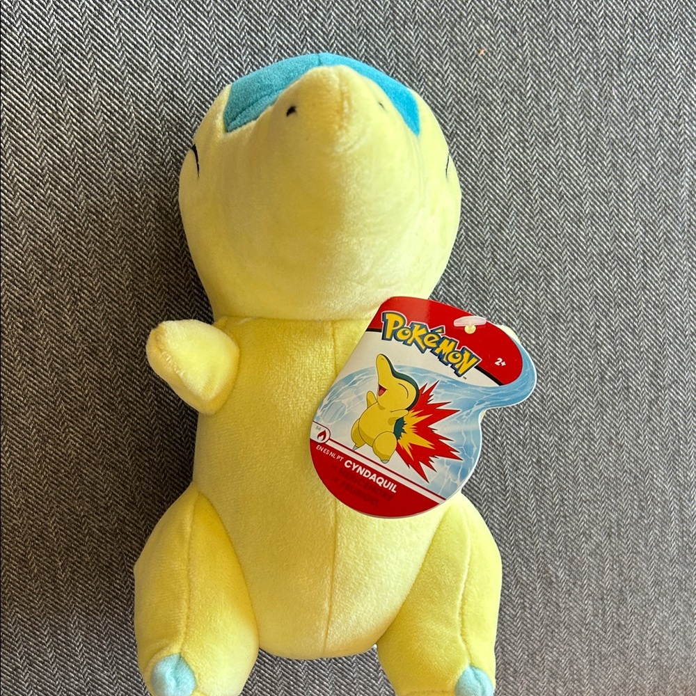 Pokemon Cyndaquil 8 1/2” plush from Wicked Cool Toys 2019, NWT